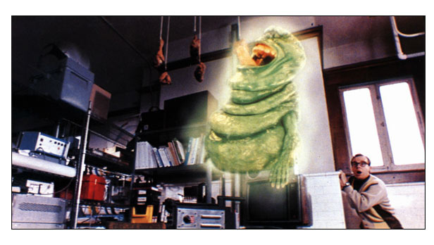 Louis Tully et Slimer