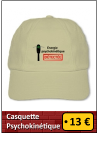 Casquette psychokintique