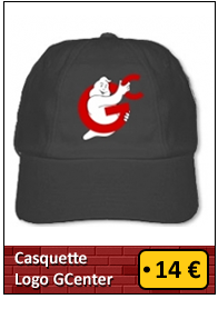 Casquette logo GCenter